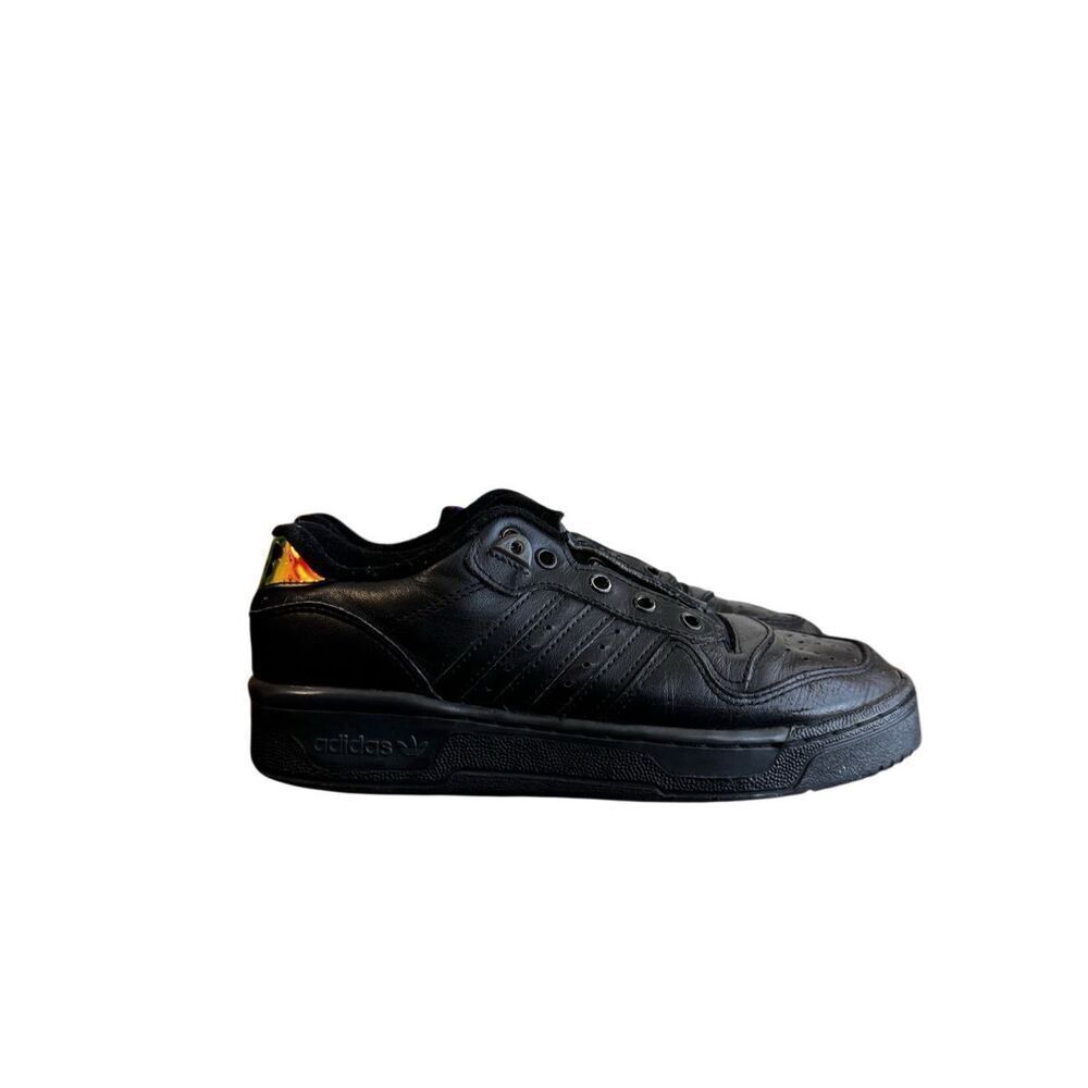 Adidas Rivalry Low Trainers Men’s Size 6.5 Shoes Black Iridescent EE5934